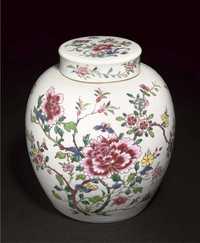 Yongzheng A famille rose ginger jar and cover